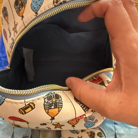 Loungefly Pixar Backpack and Coin Purse Set - Multicolor - Picture 5 of 6